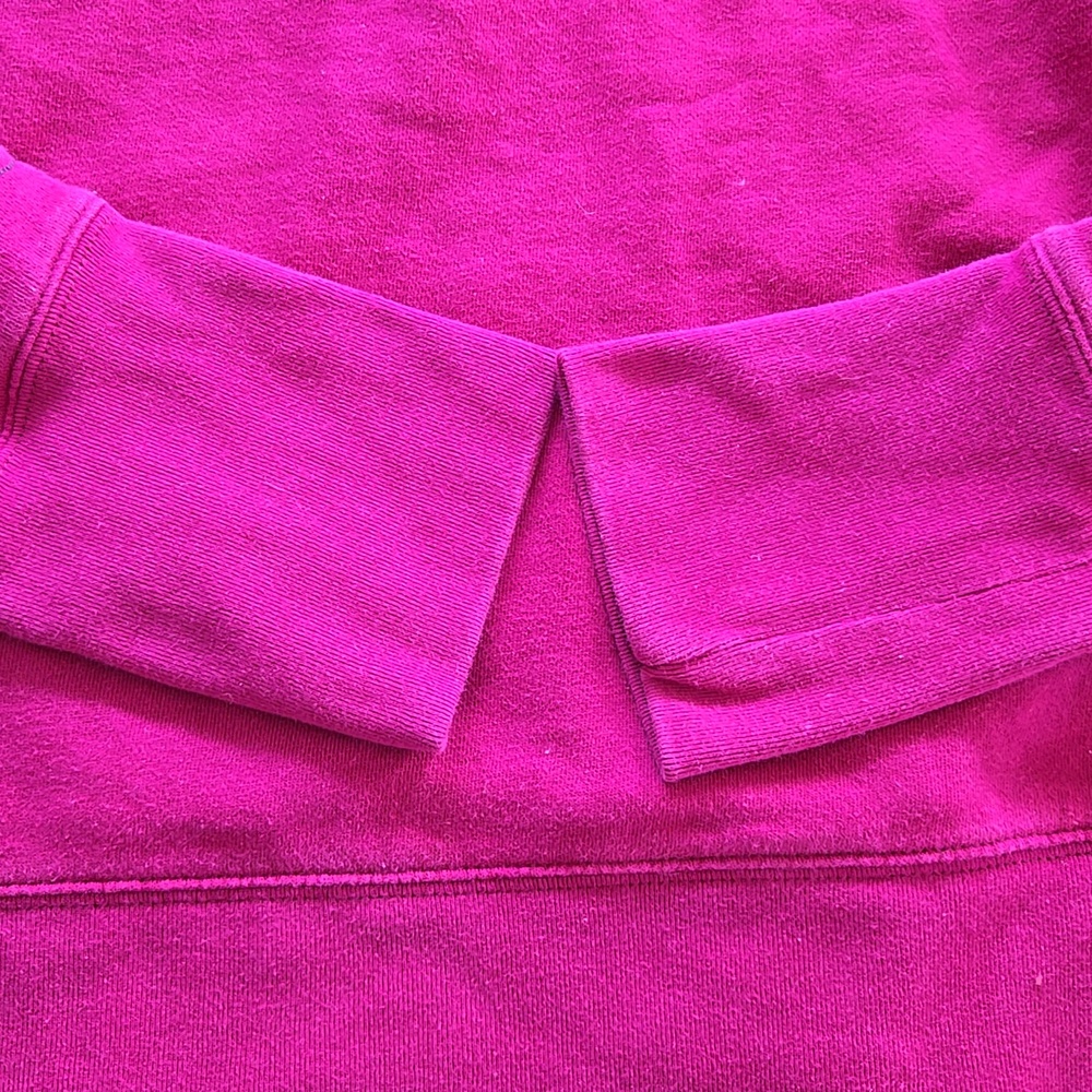 American Eagle Y2K Pink Hoodie Sweatshirt Size Large - Picture 13 of 13